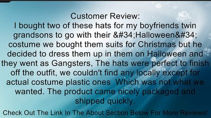 Simplicity Solid Color Classic Trilby Fedora Cap Review