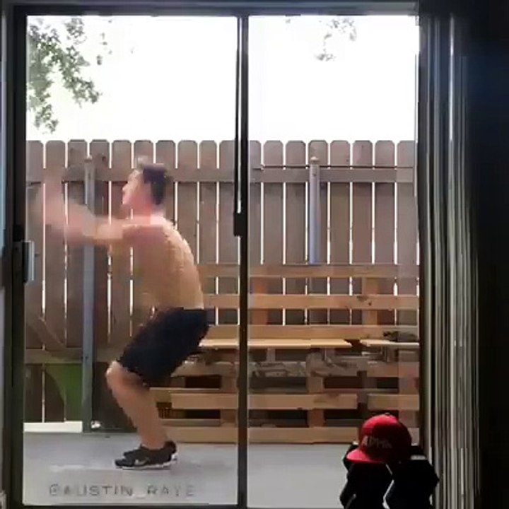 Spor yapma konusunda level atlayan adam