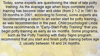 When To Start Potty Training A Toddler Boy