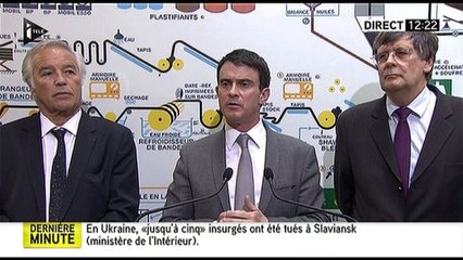 Intervention du Premier ministre à l'occasion de son déplacement en Eure-et-Loir