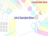 Universal Math Solver Serial (Universal Math Solveruniversal math solver)