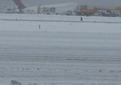 Emergency Services Respond to Plane Skidding Off Runway at LaGuardia
