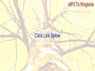 MP3 To Ringtone Crack [Download Here]