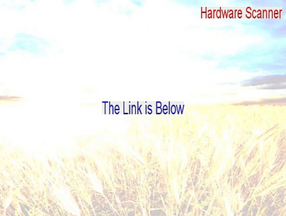 Hardware Scanner Keygen (Instant Download)