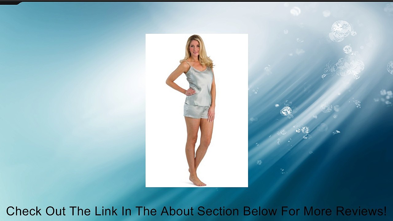 Women's 100% Silk Cami and Boxer Set Review