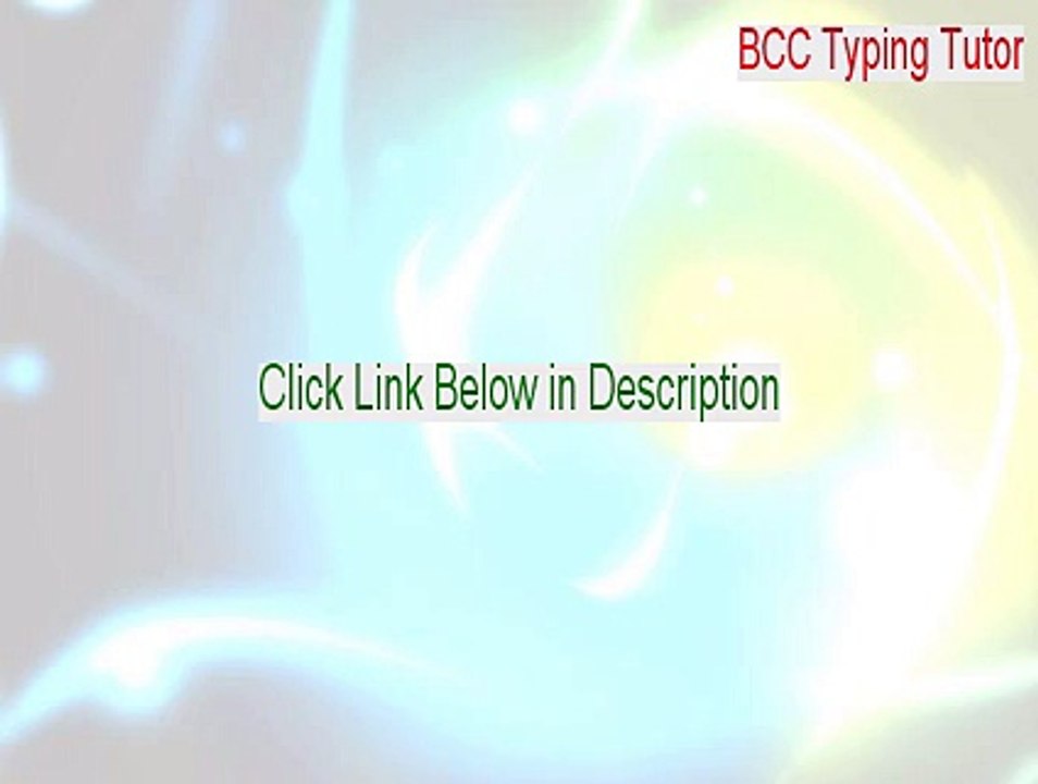BCC Typing Tutor Crack - Legit Download (2015)