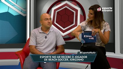 Jorginho conta quem o levou para o beach soccer