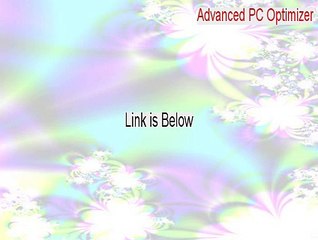 Advanced PC Optimizer Cracked (Free Download 2015)