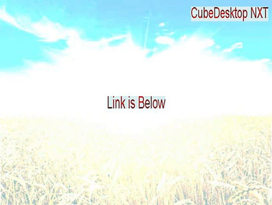CubeDesktop NXT Crack - Instant Download