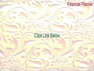 Financial Planner (Personal) Download (Download Here)