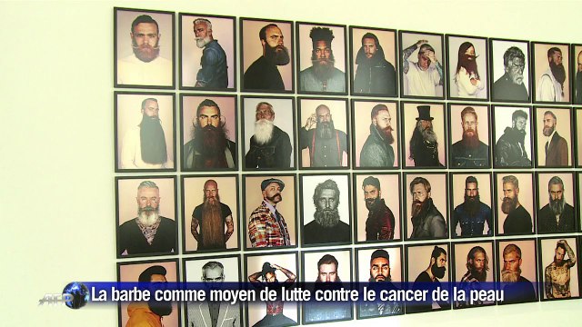 Une expo sur la barbe à Londres contre le cancer de la peau