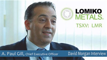 Lomiko Metals, TSXV:LMR, (Video) David Morgan Interview with CEO, Paul Gill