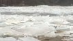 Melting ice triggers flooding in West Virginia