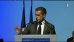 Départementales : "Une voix pour le FN, c'est une voix pour la gauche", assure Sarkozy