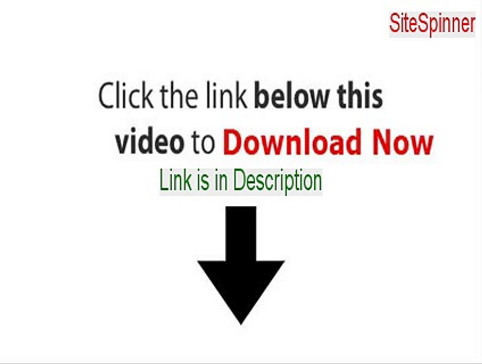 SiteSpinner Key Gen [Free Download 2015]