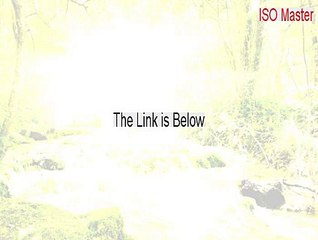 ISO Master Keygen (Free Download)