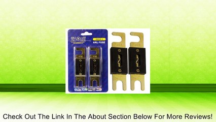 Absolute USA ANL60-2 2 Pack ANL 60 Amp Gold Plated Fuse Review