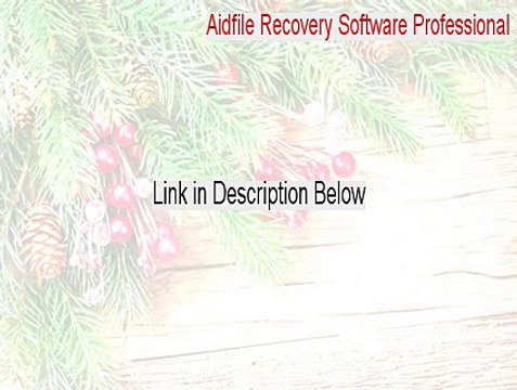Aidfile Recovery Software Professional Cracked (Legit Download)
