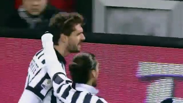 Fernando Llorente Goal Juventus 1 - 1 Fiorentina 2015