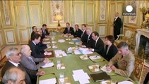 Hollande riceve l'opposizione siriana. 