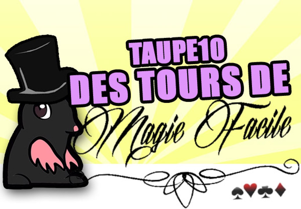 TOP 10 des tours de MAGIE FACILE