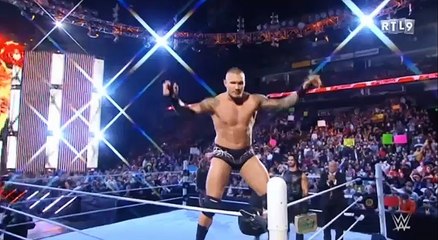 RTL9 RAW ROMAN REIGNS et DANIEL BRYAN VS RANDY ORTON et SETH ROLLINS