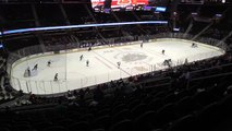 Zamboni clearing the ice