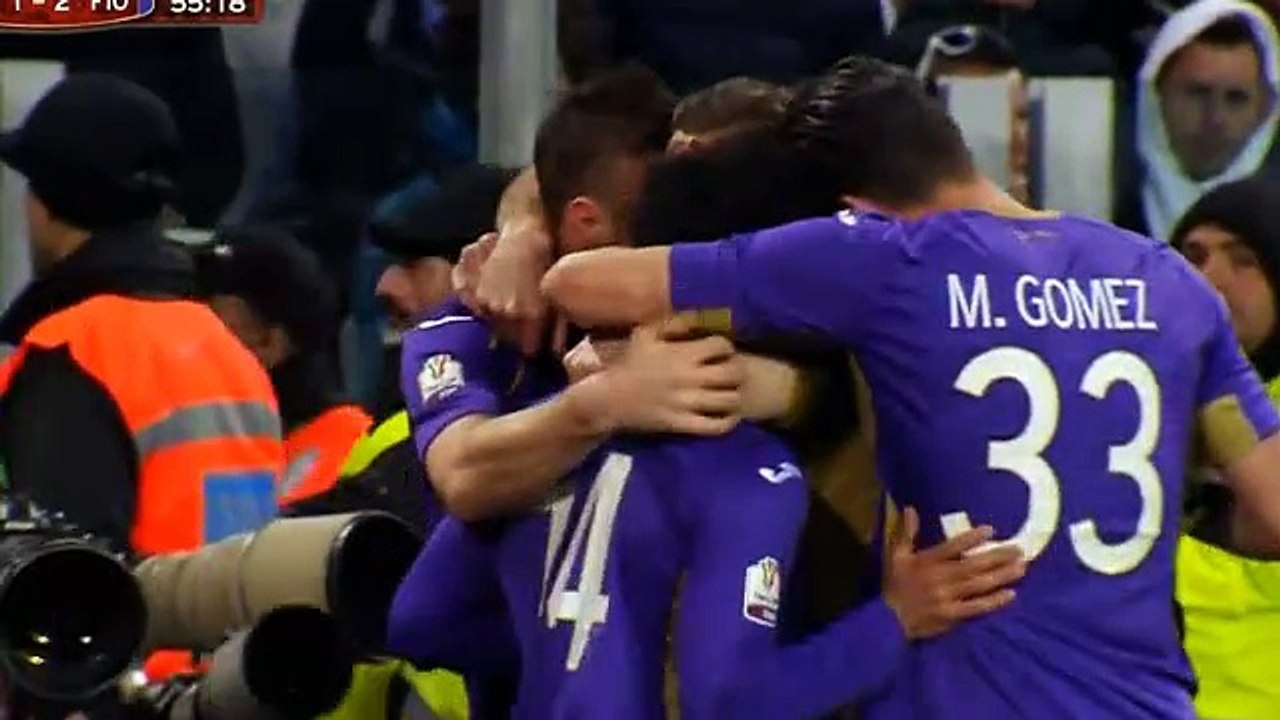 Mohamed Salah goal  -  Juventus FC vs ACF Fiorentina  ( 1-2 )  05-03-2015