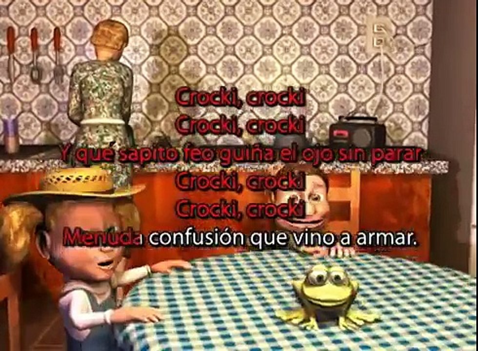 KARAOKE Croki Croki, con letra