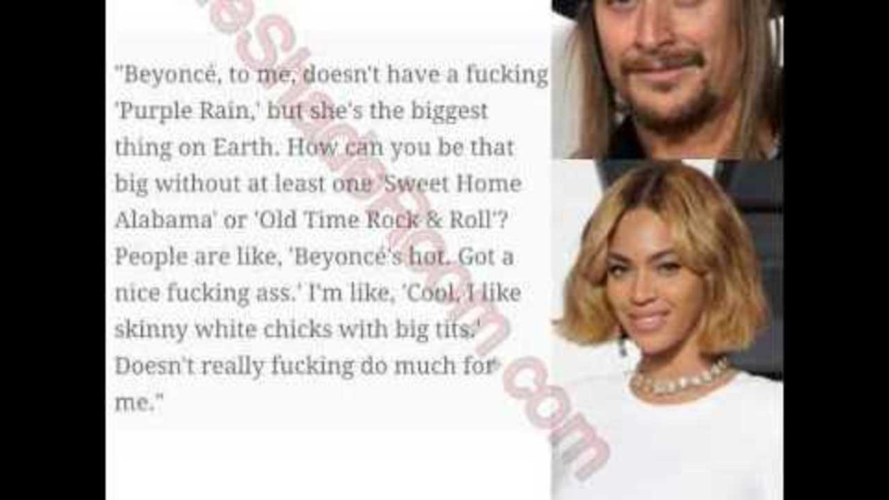Kid Rock Comments on Beyonce and her Music He has a point to a degree