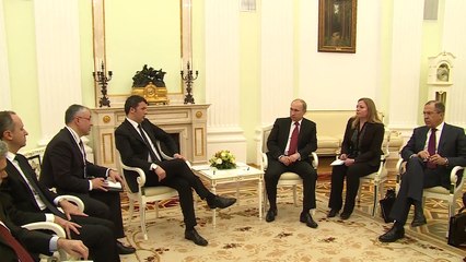 Renzi a Mosca incontra Putin