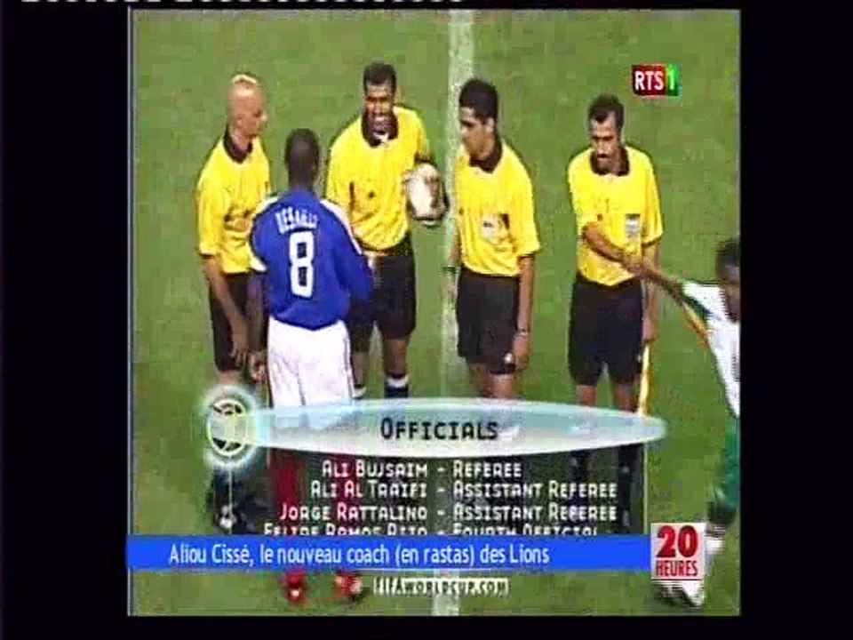 Aliou Cissé, le nouveau coach des lions