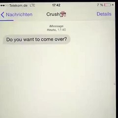 WHEN A GIRL TEXTS YOU TO COME OVER