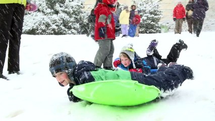 "Sled free or die" rallying call in snowy Washington