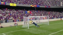 FIFA 15 Great Goals / PIRLO & MESSI HUMILIATING GOALKEEPERS