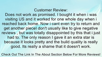 Mova Globe - Black Metallic Review