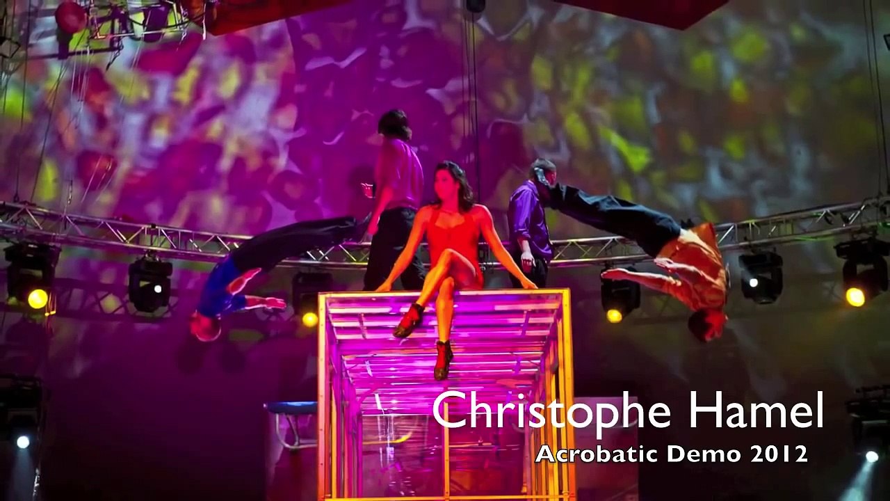 New Extreme Sport  Trampoline Wall. Christophe Hamel Demo 2012