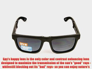 Spy Optics The Fold Matte Wayfarer Polarized SunglassesBlack54 mm