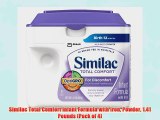 Similac Total Comfort Infant Formula with Iron Powder 1.41 Pounds (Pack of 4)