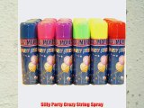 96 Cans Silly Party Crazy String Streamer Spray Wholesale Lot Bulk High Quality
