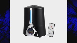 Pursonic HM300 Digital Ultrasonic Humidifier with Negative Ions - Black