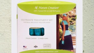 Nature Creation Ultimate Treatment Set Herbal Hot and Cold Therapy Pack