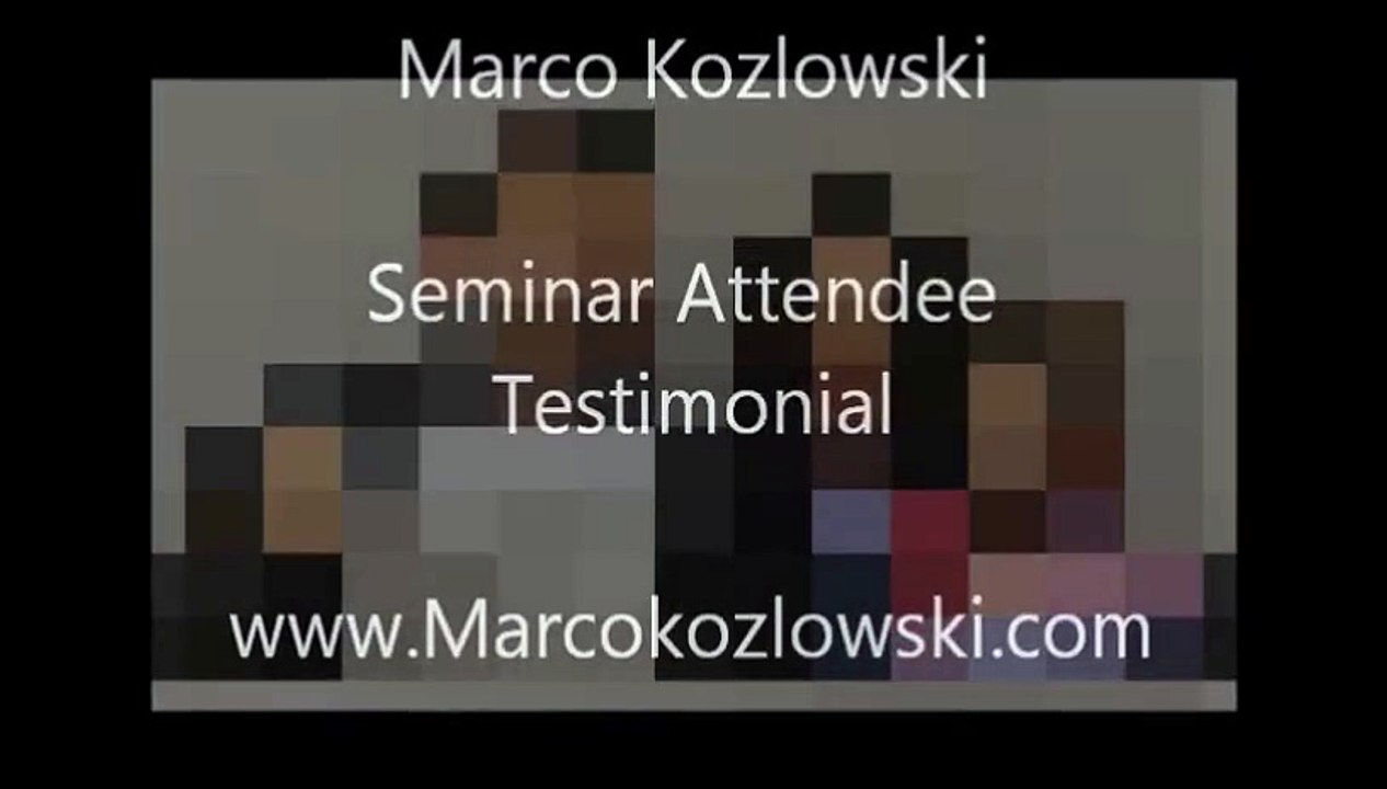 Marco Kozlowski Review | Scam Advice | Marco Kozlowski Testimonial | 707.834.5255