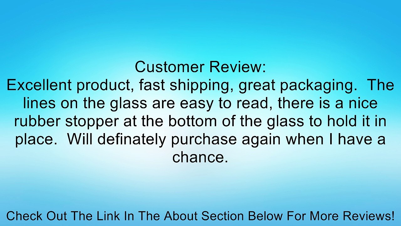 Replacement Rain Gauge Glass (Small) Review