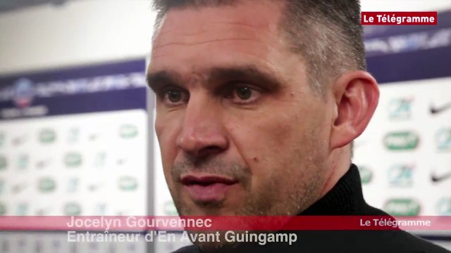 Concarneau-Guingamp. Gourvennec : Il a fallu un très bon Guingamp en deuxième mi-temps