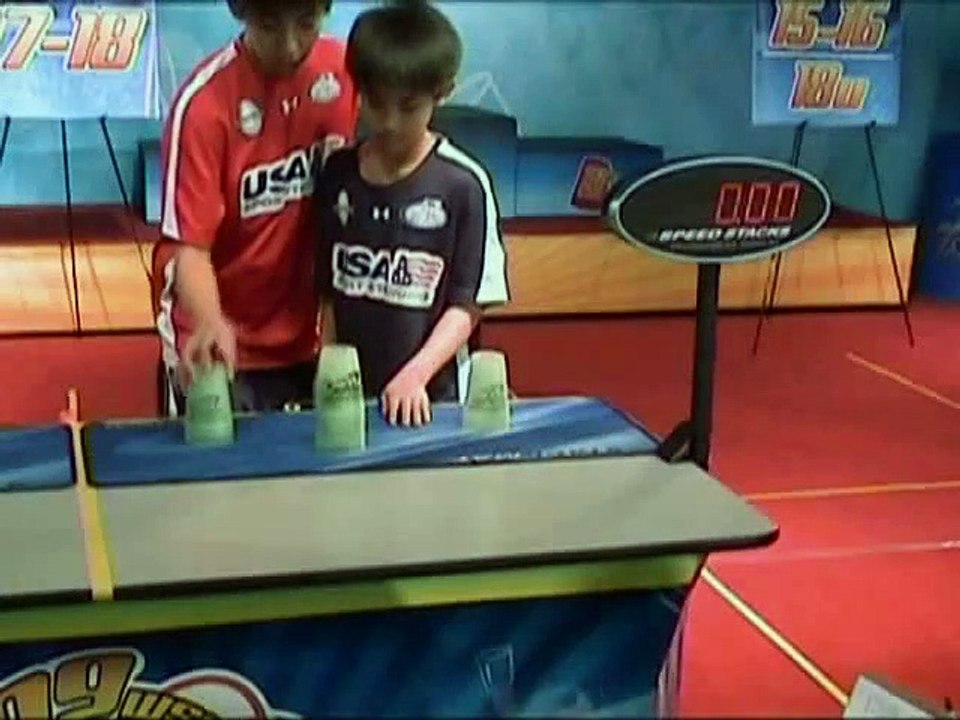 Amazing Sport Stacking Records