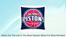 DETROIT PISTONS NBA TOSS PILLOW (15X15) Review