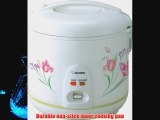 Zojirushi NSRNC18FZ Automatic Rice Cooker and Warmer 10-Cup / 1.8-Liter Spring Bouquet
