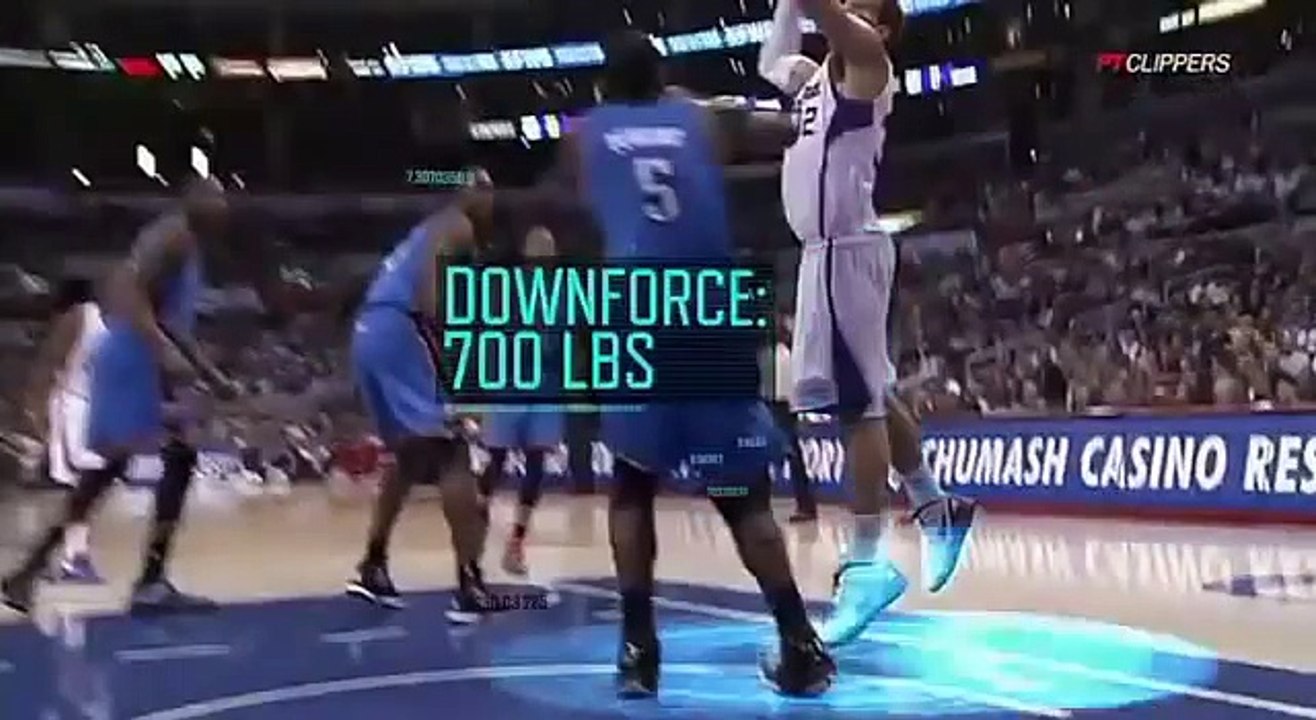 Sport Science  Blake Griffin dunk over Kendrick Perkins [ESPN]