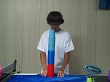 MINUTE TO WIN IT  Sport Stacking   Stack Attack In 10.81 Seconds